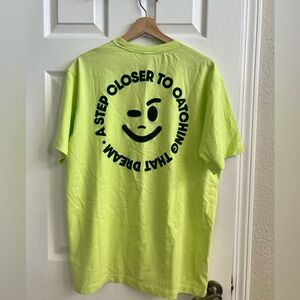 Zara men’s light lime green t-shirt